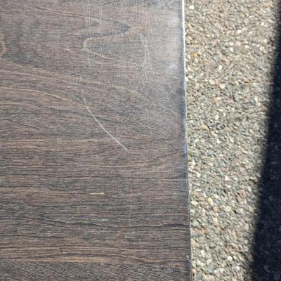 Dining Table with Leaf Storage