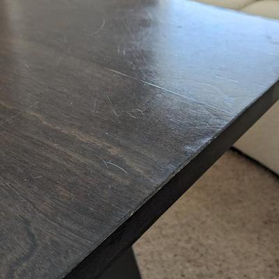 Dining Table with Leaf Storage