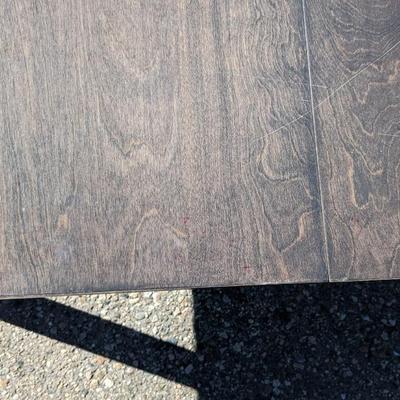 Dining Table with Leaf Storage