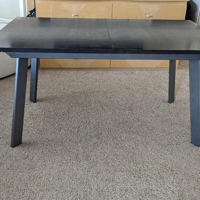 Dining Table with Leaf Storage