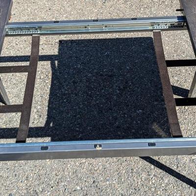 Dining Table with Leaf Storage