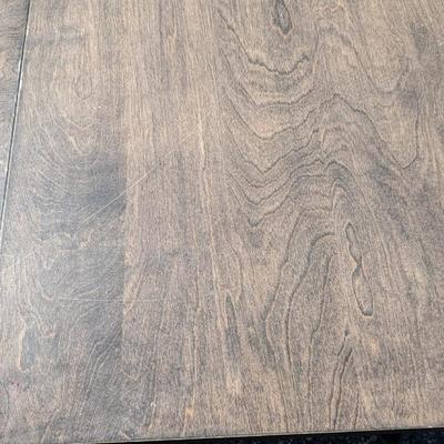 Dining Table with Leaf Storage
