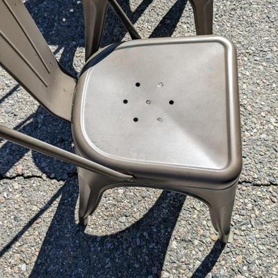 Industrial Style Metal Chairs