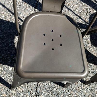 Industrial Style Metal Chairs