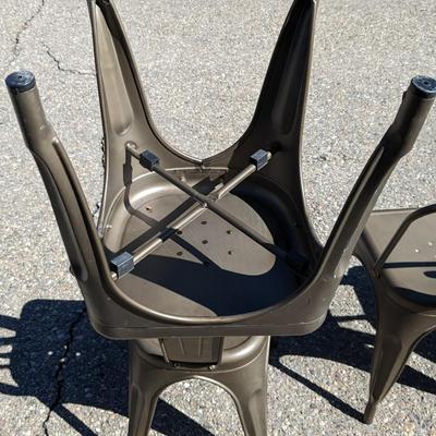 Industrial Style Metal Chairs
