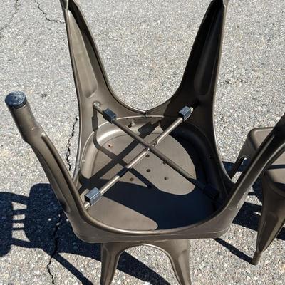 Industrial Style Metal Chairs