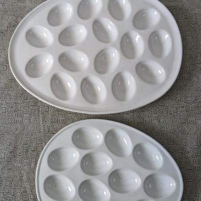 White Serving Dishes