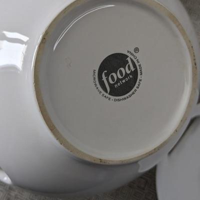 White Serving Dishes