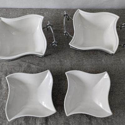 White Serving Dishes