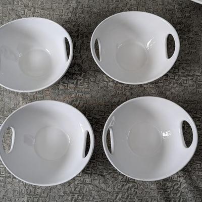 White Serving Dishes