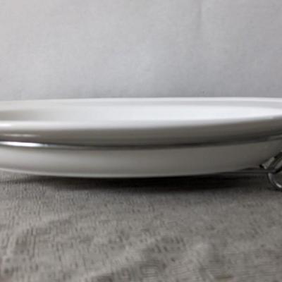 White Serving Dishes