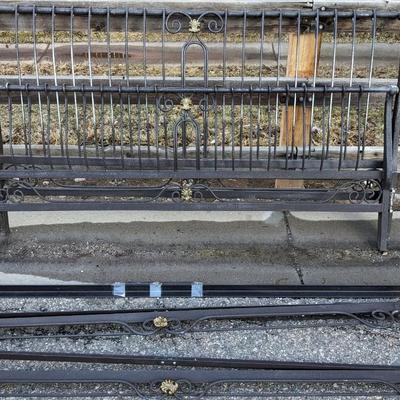 Cast Iron King Size Bed Frame