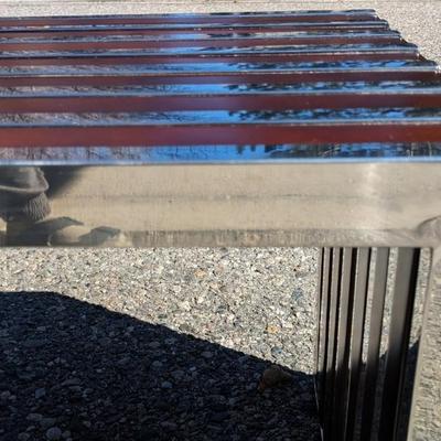 American Amici Metal and Wood Mod Bench