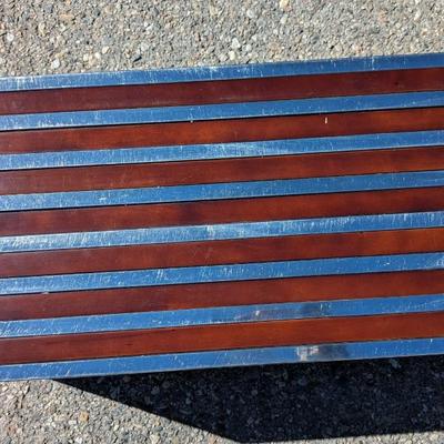 American Amici Metal and Wood Mod Bench