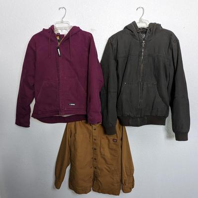 Berne, Wrangler, and G H Bass Ladies Work Coats