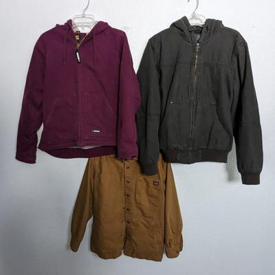 Berne, Wrangler, and G H Bass Ladies Work Coats