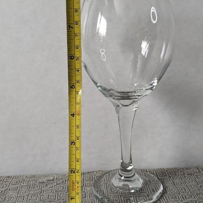 Bordeaux Wine Glasses and Arthur Court Bottle Rack
