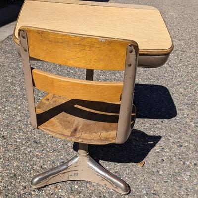 Vintage School Desk