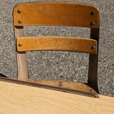 Vintage School Desk