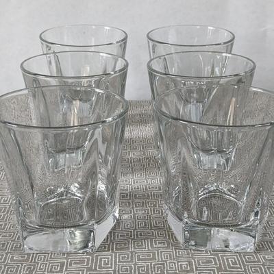 Libbey Hexagon Bottom Drinking Glasses