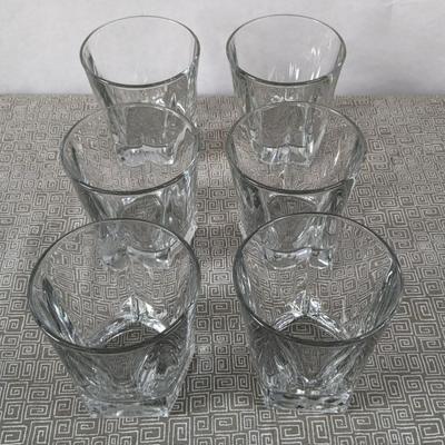 Libbey Hexagon Bottom Drinking Glasses