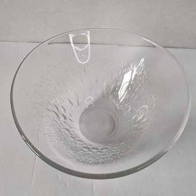 Vintage Orrefors Signed Crystal Bowl
