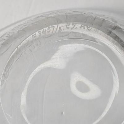Vintage Orrefors Signed Crystal Bowl