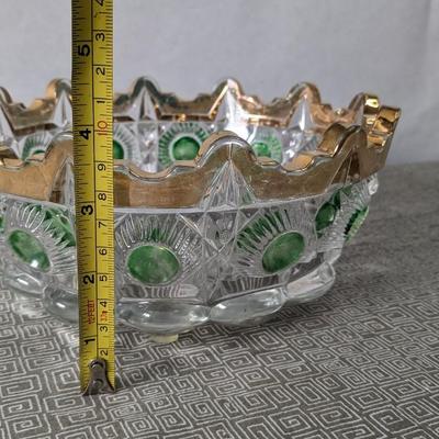 EAPG Bullseye and Daisy Serving Set