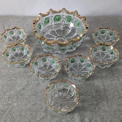 EAPG Bullseye and Daisy Serving Set