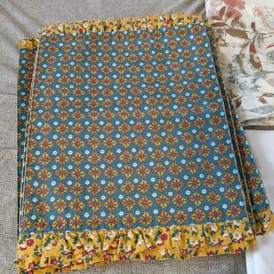 Table Coverings and Shower Curtains