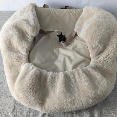 Faux Fur Seat Covers with Headrest Slips
