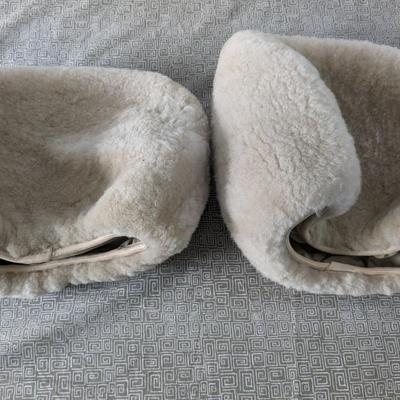 Faux Fur Seat Covers with Headrest Slips