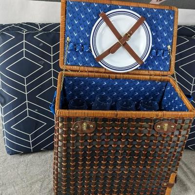 Wicker Picnic Basket