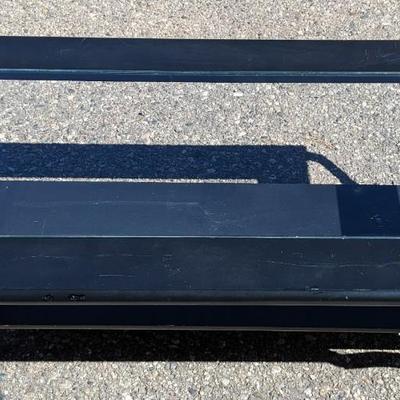 Coffee Table and Brass Frame