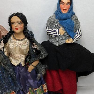 Vintage Foreign Doll Assortment