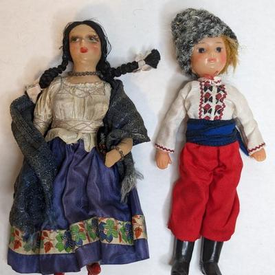 Vintage Foreign Doll Assortment