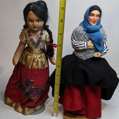 Vintage Foreign Doll Assortment