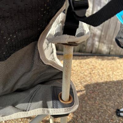 Two Folding Lawn Chairs w/ Carrying Cases