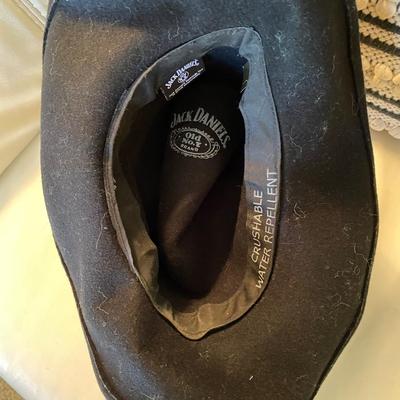Jack Daniel’s crushable black hat - size small