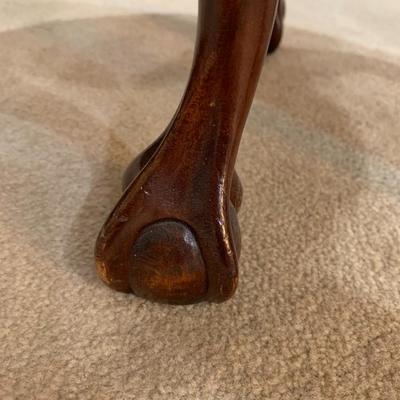 Wood side table / stool