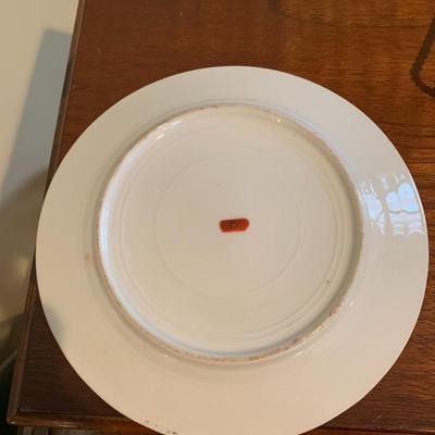Porcelain Hand Painted Japanese plate