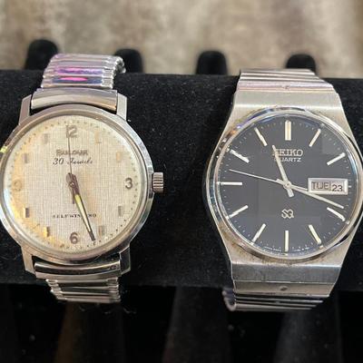 J11-Bulova and Seiko menâ€™s watches