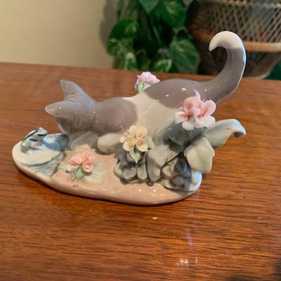 Lladro KITTY CONFRONTATION 3.5" Figurine
