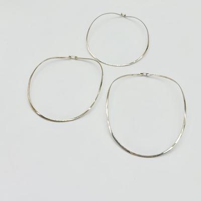 925 ~ Sterling Silver 16â€ Chocker Style Necklaces ~ Set of Four (4)