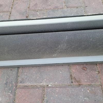 8 ft wide by 7' long electric screen window cover