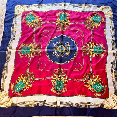 Lot Scarves & Makeup Bags - Some New w Tags