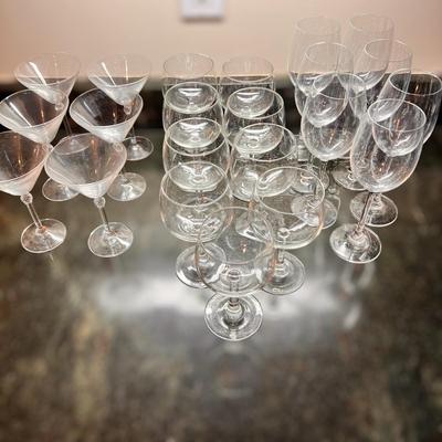 22 Pc. Lot Stemware - Thun, France