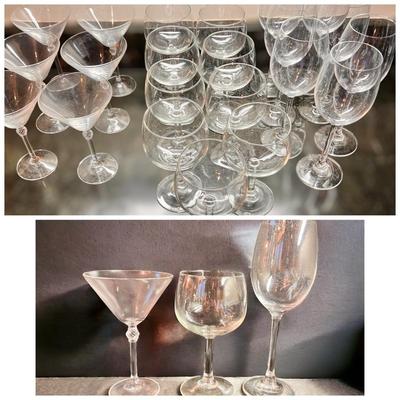 22 Pc. Lot Stemware - Thun, France