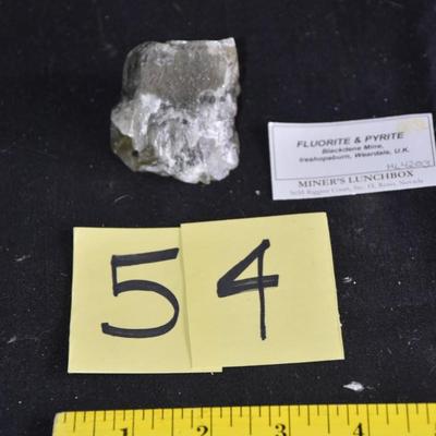 Fluorite & Pyrite