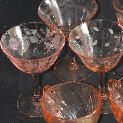 Set of Glassware